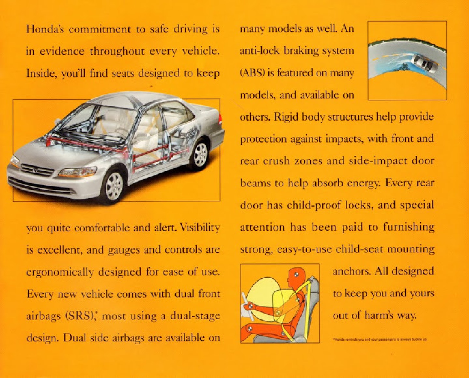 2002 Honda Brochure Page 3